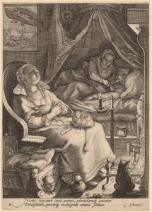 Nacht von Jan Pietersz Saenredam, after Hendrik Goltzius