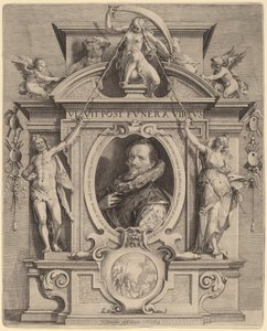 Hans von Aachen von Jan Pietersz Saenredam after Pieter Isaacz