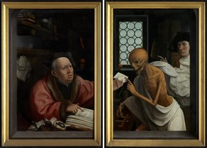 Der Tod und der Geizhals, ca. 1515-21 von Jan Provoost