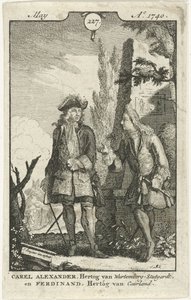Gespräch zwischen Ferdinand Kettler und Karl Alexander