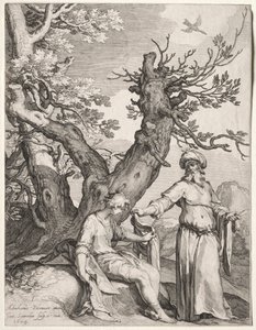 Ahija und Jerobeam, 1604