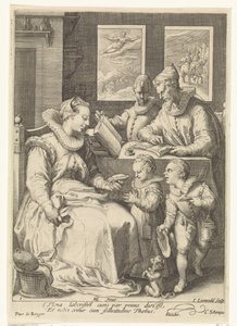Der Morgen von Jan Saenredam