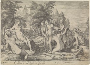 Diana entdeckt die Schwangerschaft von Callisto