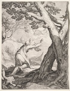 Elisa und Elias Feuerwagen von Jan Saenredam