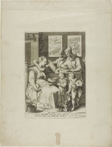 Morgen, Tafel eins aus Vier Tageszeiten
