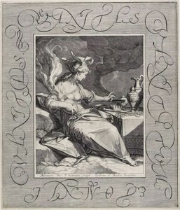 Eitelkeit, Eitelkeit, alles ist Eitelkeit von Jan Saenredam