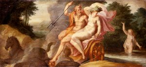 Raub der Proserpina (Ratto di Proserpina), von Jan Soens, auch bekannt als der Flämische, Ende des 16. Jahrhunderts von Jan Soens