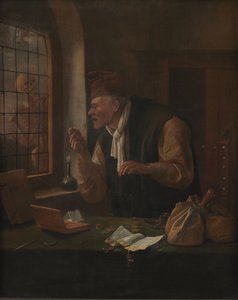 Der Geizhals von Jan Steen