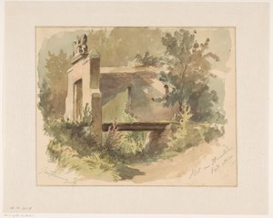 Ruine des Schlosses von Heemstede von Jan Striening