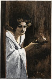 Illustration von Jan Styka (1858-1925) für den Roman „Quo Vadis“ von Henryk Sienkiewicz. von Jan Styka