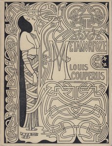 Cover-Design Metamorfoze von Louis Couperus, 1897