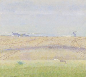 Nebliges Meer von Jan Theodore Toorop