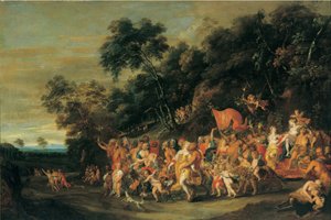 Der Triumph des Bacchus, ca. 1650 von Jan Thomas van Ieperen