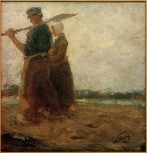 Auf dem Heimweg von Jan Toorop