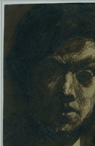 Selbstporträt des Malers Jan Toorop von Jan Toorop