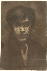 Selbstporträt des Malers Jan Toorop von Jan Toorop