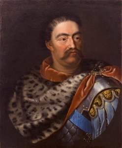 Porträt von John III Sobieski, König von Polen und Großherzog von Litauen, 1629-1696 von Jan Tricius