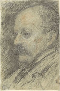 Porträt des Künstlers Cornelis Veth (?) von Jan Veth (possibly)