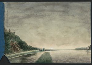 Berglandschaft an einem See