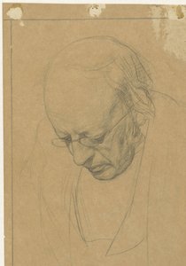 Porträt von Gerrardus Huibert Veth von Jan Veth