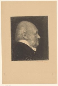 Porträt von Nicolaas Beets von Jan Veth