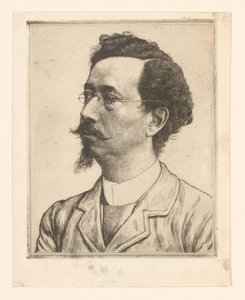 Porträt von Nicolaas de Roever von Jan Veth