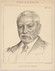 Porträt von Theodorus Hendrik Mac Gillavry im Alter von 62 Jahren von Jan Veth