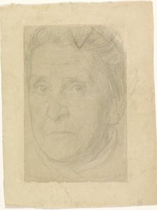 Porträt von Frau M.J. van Rennès-de Jongh von Jan Veth
