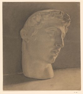 Studie nach einem Gipskopf von Jan Veth
