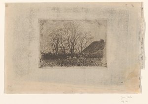 Wiese mit Bäumen, Ewijkshoeve