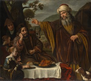 Abrahams Abschied von der Familie Lots von Jan Victors