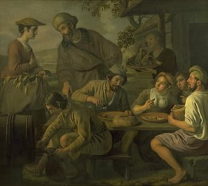 Boas und Ruth von Jan Victors