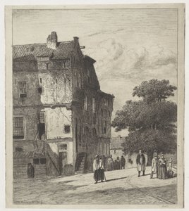 Ansicht einer Straße in Amsterdam