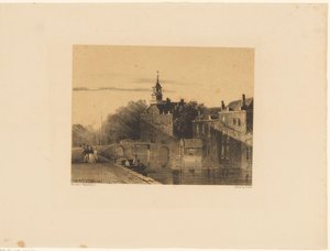 Stadtansicht mit Kanal