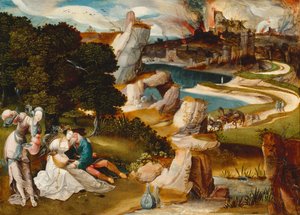 Lot und seine Töchter von Jan Wellens de Cock