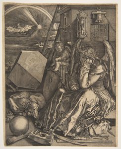 Melencolia I (Kopie, 1602) von Jan Wierix