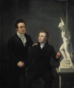 Louis Royer, Bildhauer, und Albertus Bernardus Roothaan, Börsenmakler, Kunstfreund und Förderer der Wissenschaften