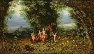 Allegorie der Erde von Jan and Balen, Hendrik van Brueghel