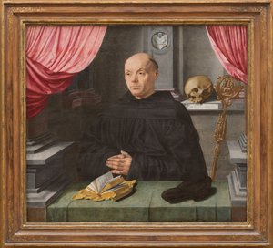 Abt Johann Ingenray, 1535 von Jan Gossaert