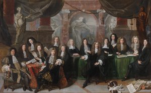 Mitglieder des Magistrats von Den Haag von Jan de Baen