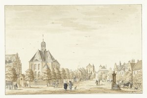 Markt in Emmerich von Jan de Beijer