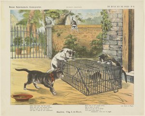 Die Maus und die Katze von Jan de Haan