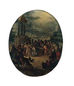Christus auf dem Weg nach Golgatha von Jan the Elder Brueghel