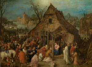 Die Anbetung der Heiligen Drei Könige von Jan the Elder Brueghel