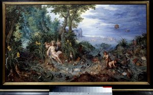 Die vier Elemente: Wasser von Jan the Elder Brueghel