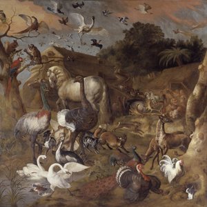 Noahs Arche, ca. 1710 von Jan the Elder Griffier