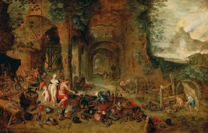 Venus in der Schmiede des Vulkan von Jan the Younger (workshop) Brueghel