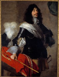 Porträt des Enkels von Pierre Corneille in Uniform als Hauptmann der Chevau-Legers von Jan van Ryn