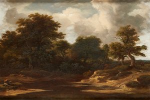 Stillleben mit verschiedenen Blumen in einem Korb von Jan van (after) Os