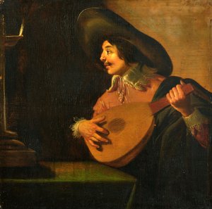Der Lautenspieler von Jan van Bijlert